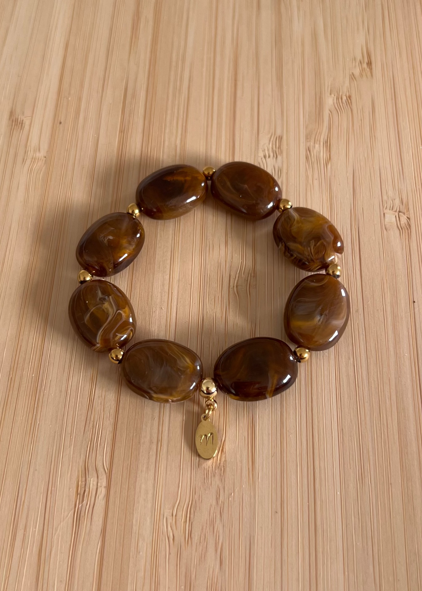 Bracelet Perles Initiales