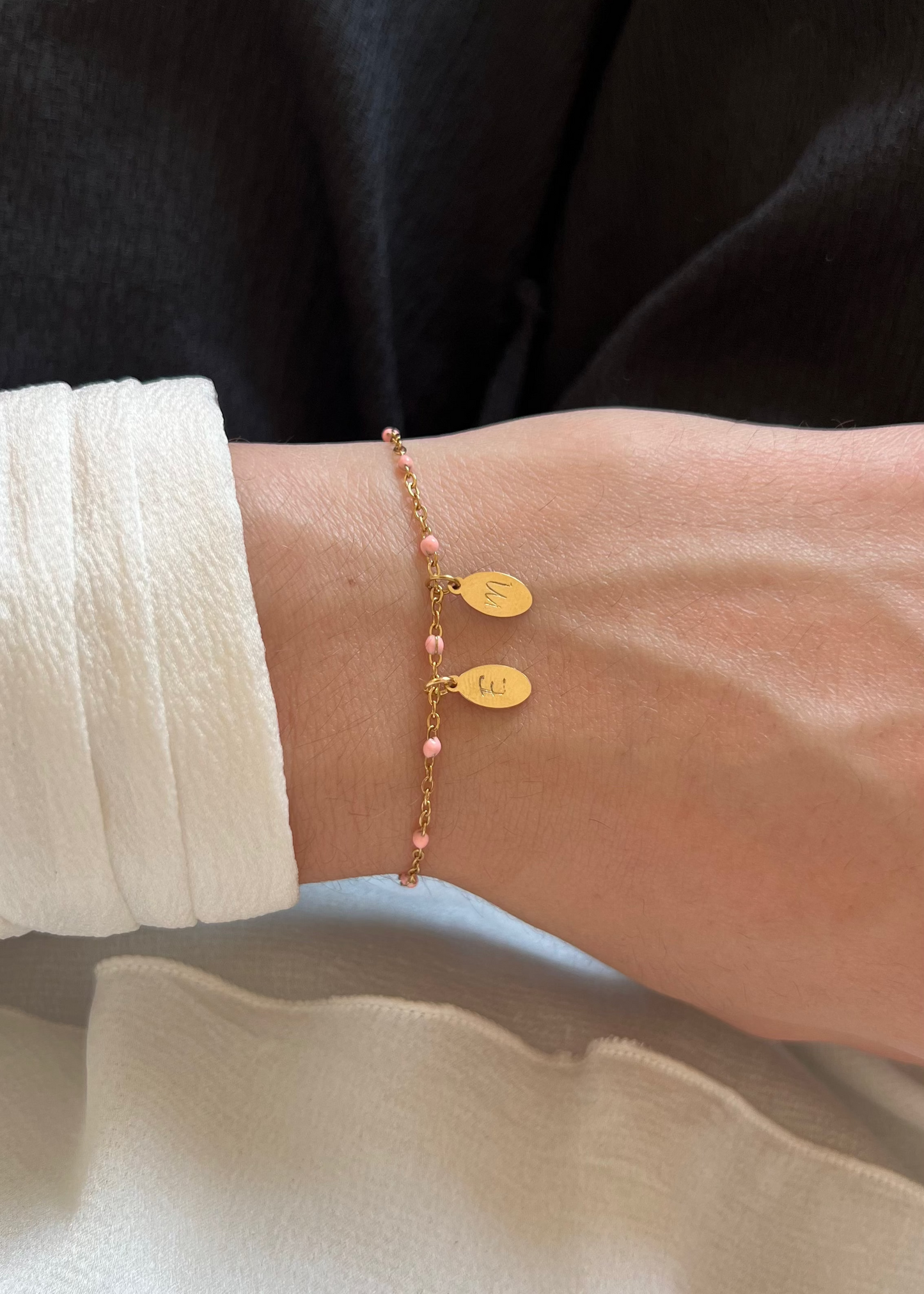Bracelet Alba initiales