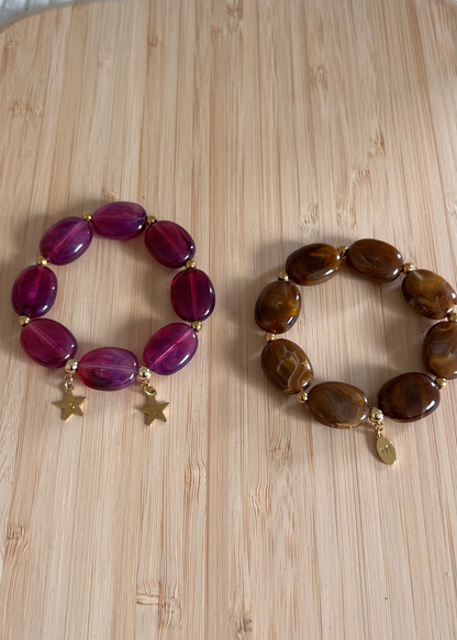 Bracelet Perles Initiales