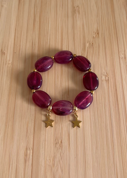 Bracelet Perles Initiales