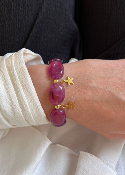 Bracelet Perles Initiales