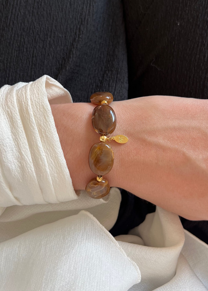 Bracelet Perles Initiales