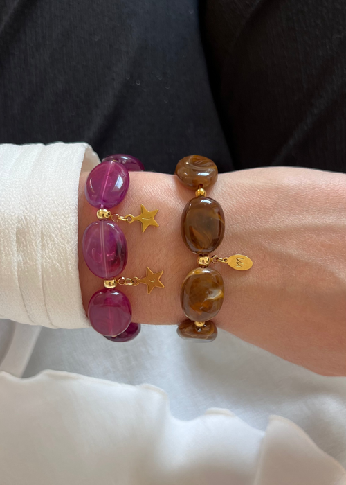 Bracelet Perles Initiales
