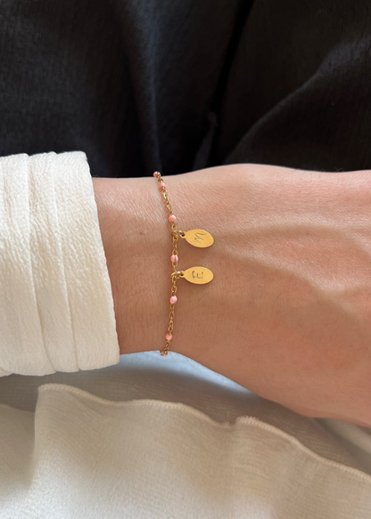 Bracelet Alba initiales