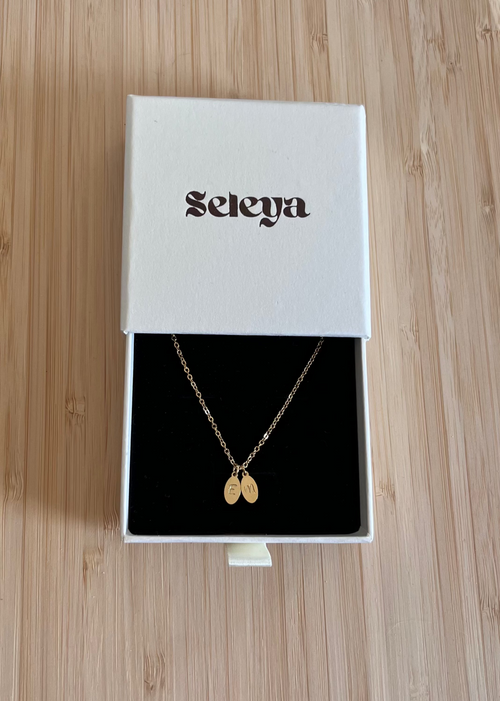 Collier Duo Initiales